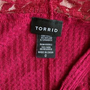 torrid Tops - Torrid waffle knit high low top torrid Tops - Torrid waffle knit high low top